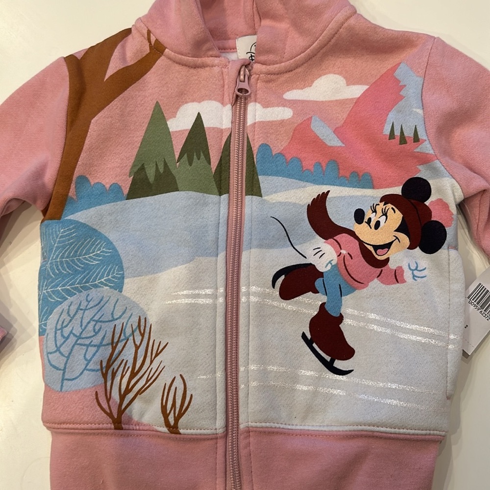 NWT Disney Sweatshirt, 2T, and Hat (Youth) currently sold in Disneyland Jan 2024